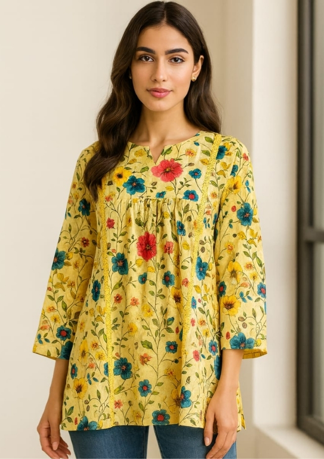 Huda Pluus – Blossom  Aura Kurtee