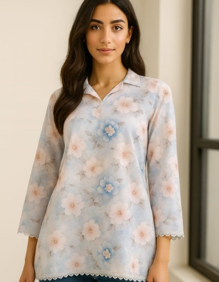 Huda Pluus – Morning Dew  Kurtee